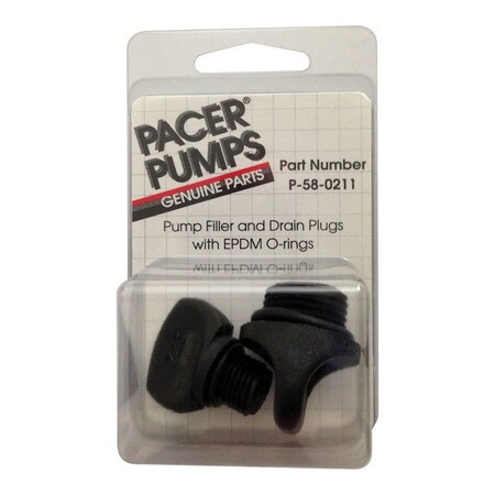Pacer Pumps, Div. Of Asm Ind Drain & Fill Plug Kit P-58-0211